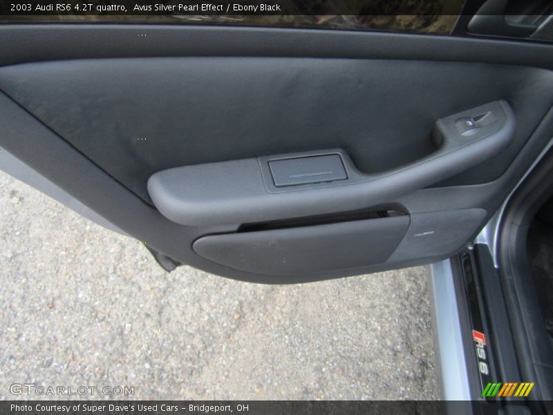 Door Panel of 2003 RS6 4.2T quattro