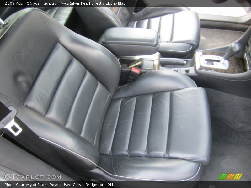  2003 RS6 4.2T quattro Ebony Black Interior