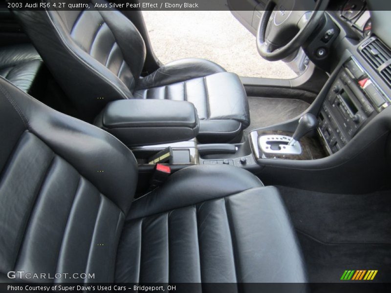  2003 RS6 4.2T quattro Ebony Black Interior