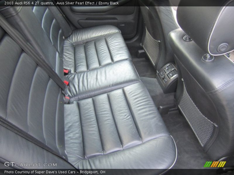  2003 RS6 4.2T quattro Ebony Black Interior