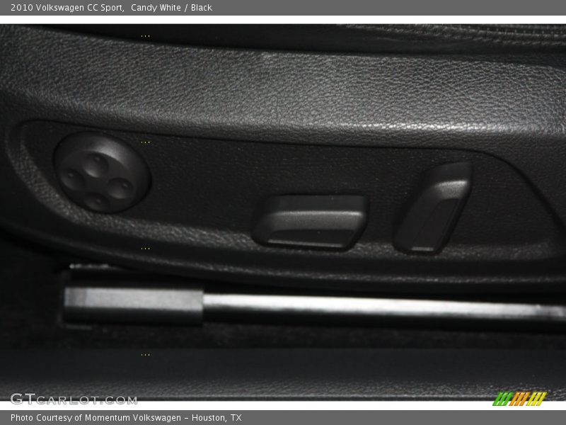 Candy White / Black 2010 Volkswagen CC Sport