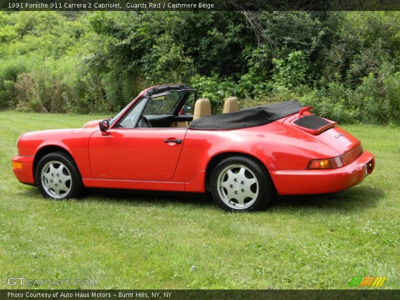  1991 911 Carrera 2 Cabriolet Guards Red