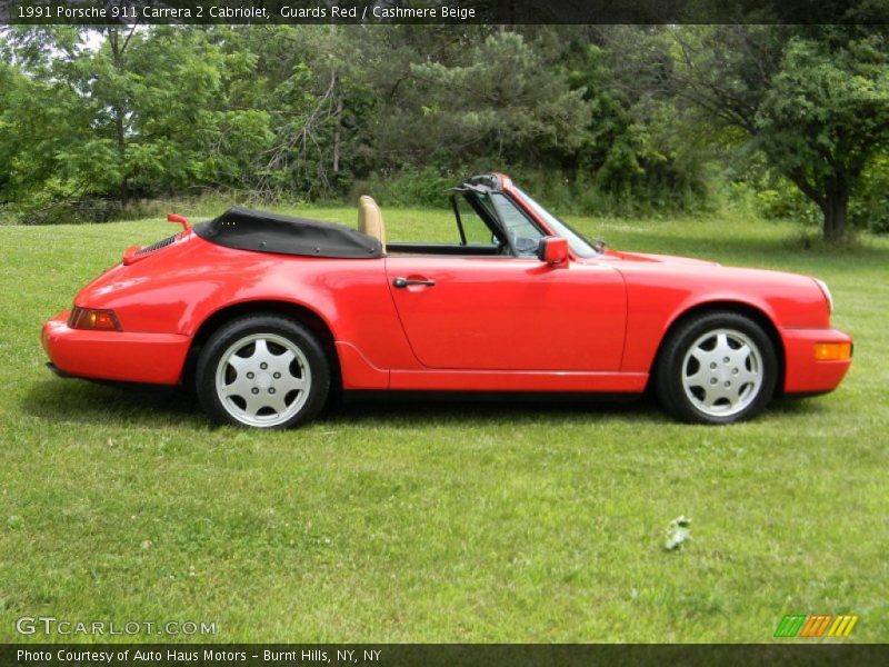  1991 911 Carrera 2 Cabriolet Guards Red