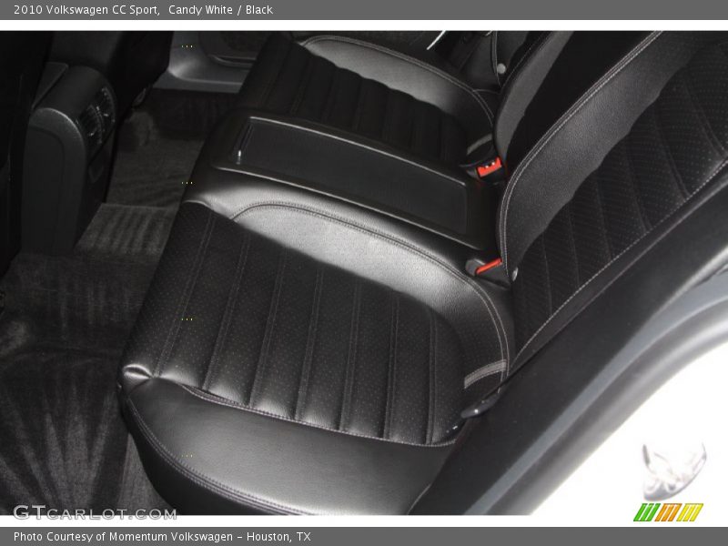 Candy White / Black 2010 Volkswagen CC Sport