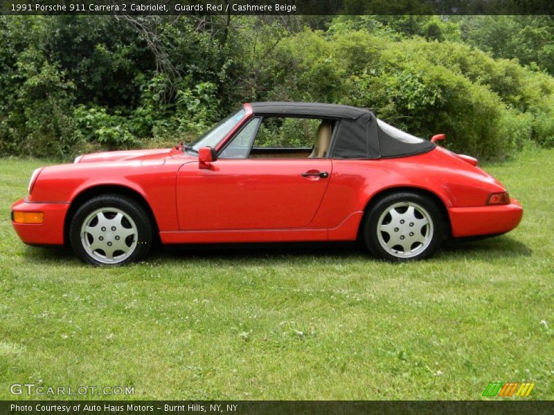  1991 911 Carrera 2 Cabriolet Guards Red