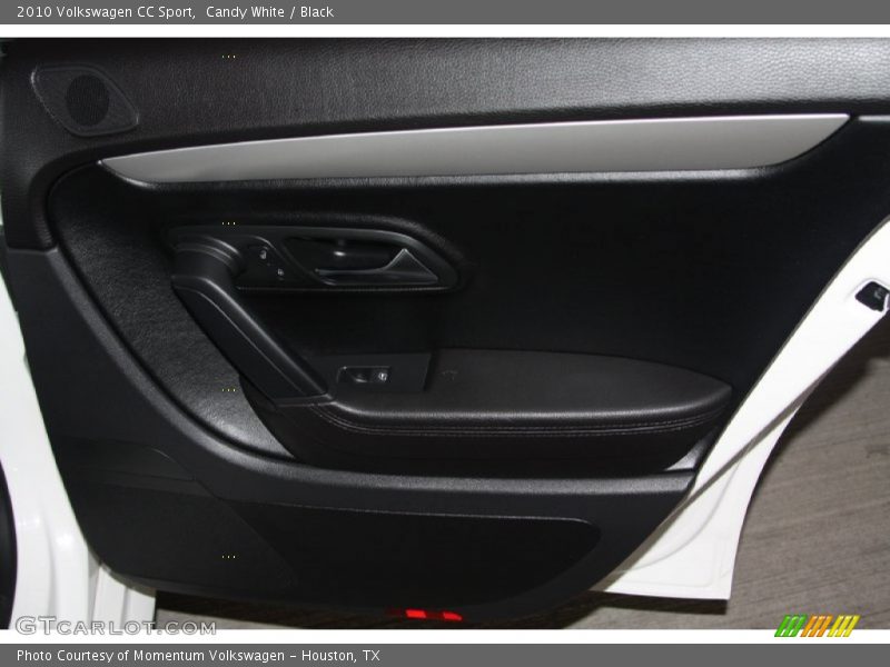 Candy White / Black 2010 Volkswagen CC Sport