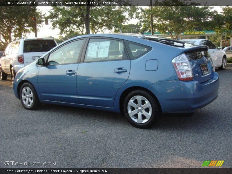 Seaside Blue Pearl / Dark Gray 2007 Toyota Prius Hybrid Touring