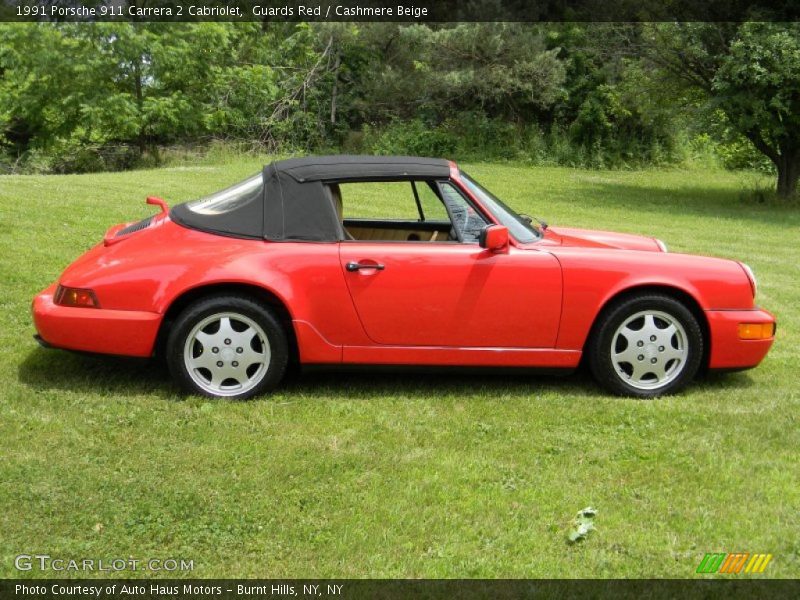  1991 911 Carrera 2 Cabriolet Guards Red