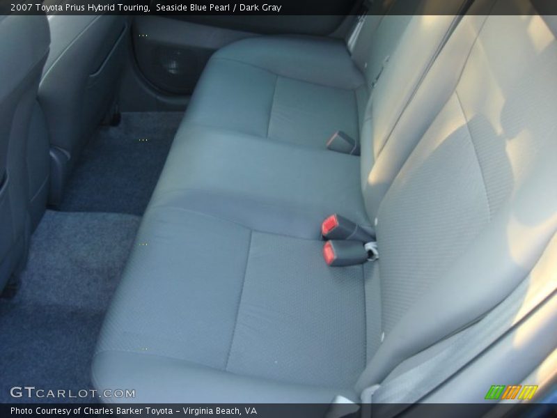 Seaside Blue Pearl / Dark Gray 2007 Toyota Prius Hybrid Touring