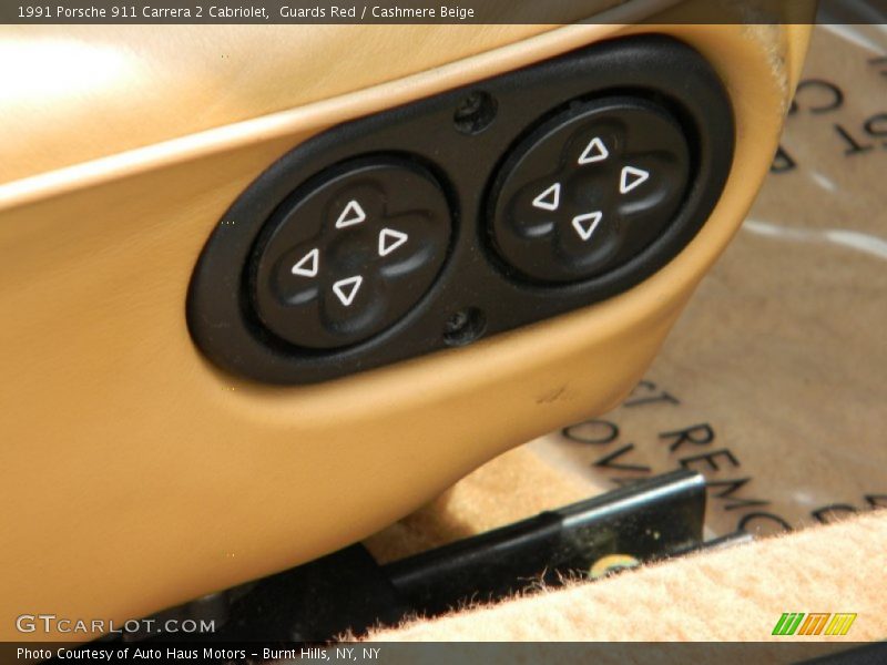 Controls of 1991 911 Carrera 2 Cabriolet