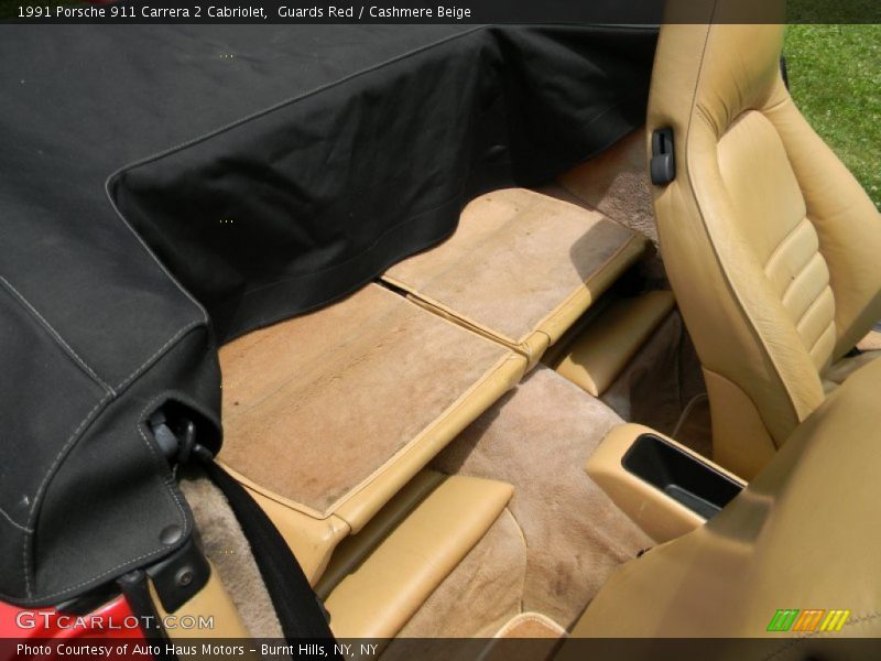 Guards Red / Cashmere Beige 1991 Porsche 911 Carrera 2 Cabriolet