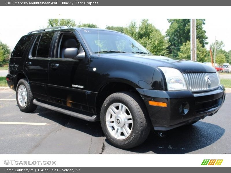 Black / Dark Graphite 2002 Mercury Mountaineer AWD