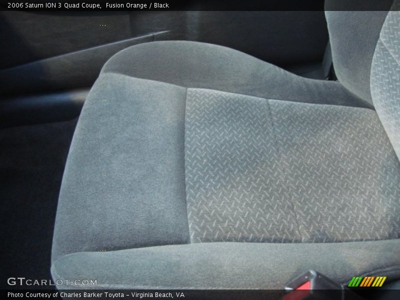 Fusion Orange / Black 2006 Saturn ION 3 Quad Coupe