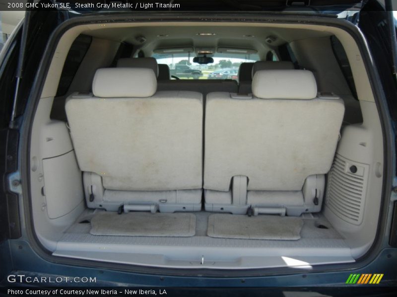 Stealth Gray Metallic / Light Titanium 2008 GMC Yukon SLE