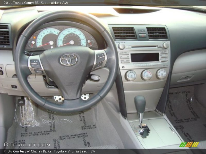 Super White / Ash 2011 Toyota Camry SE