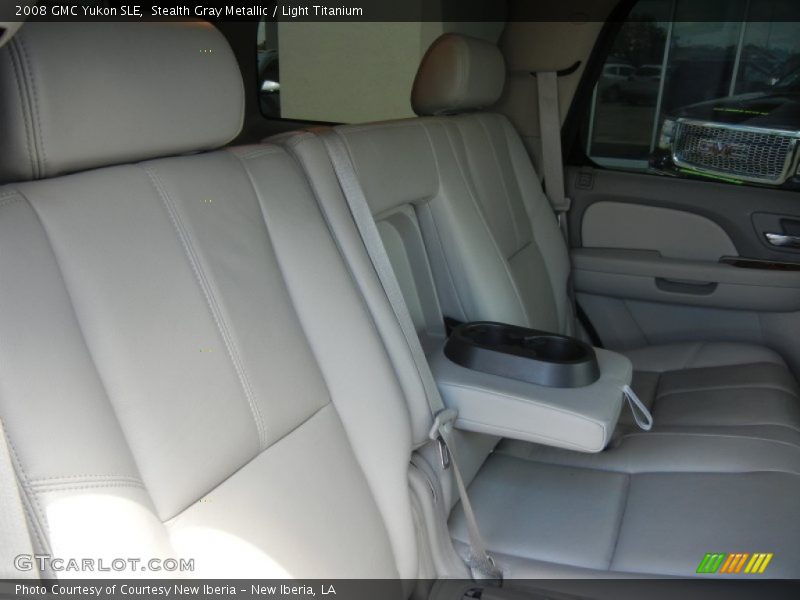 Stealth Gray Metallic / Light Titanium 2008 GMC Yukon SLE