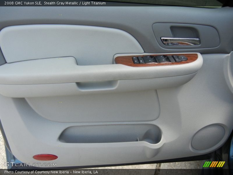 Stealth Gray Metallic / Light Titanium 2008 GMC Yukon SLE