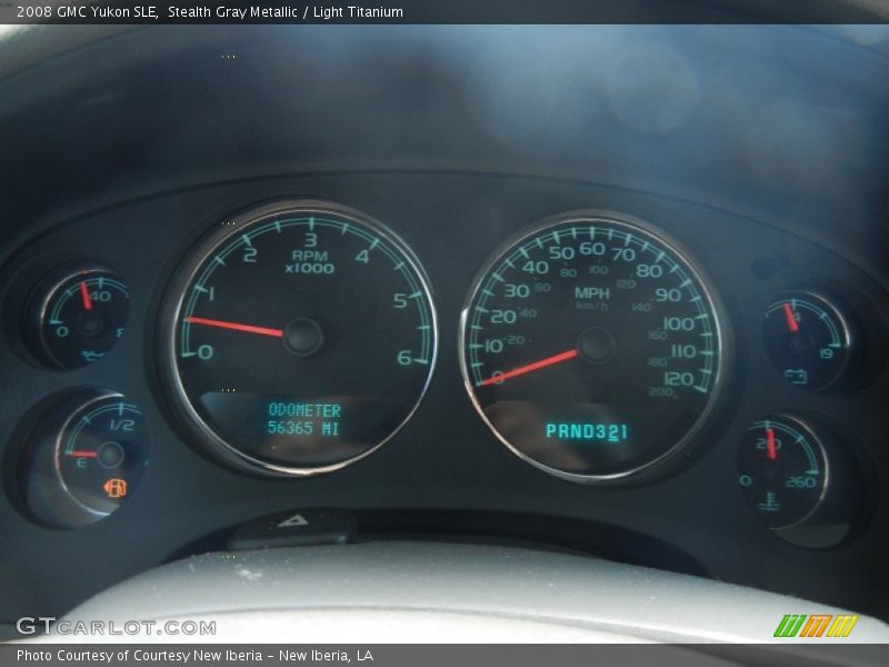Stealth Gray Metallic / Light Titanium 2008 GMC Yukon SLE