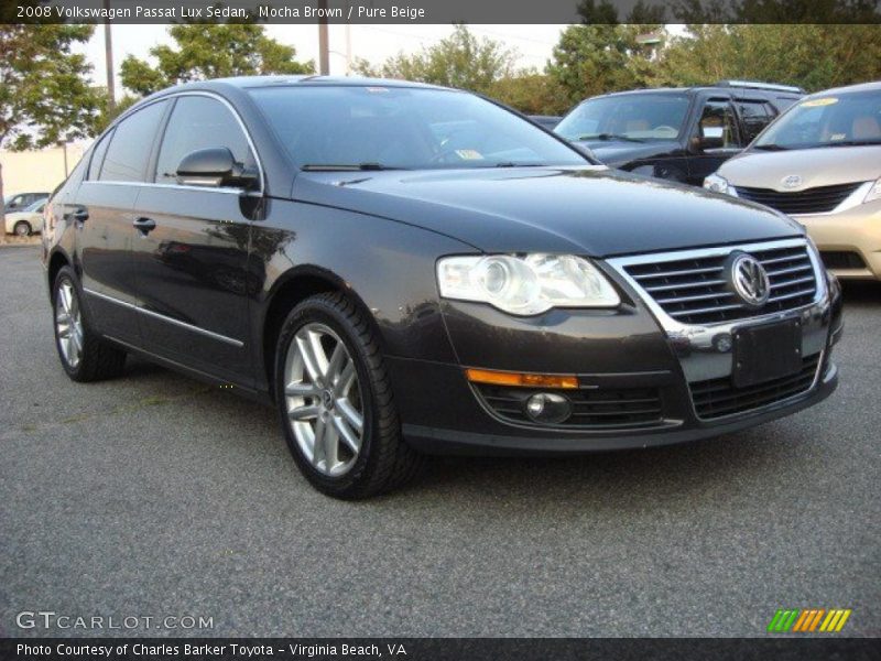 Mocha Brown / Pure Beige 2008 Volkswagen Passat Lux Sedan