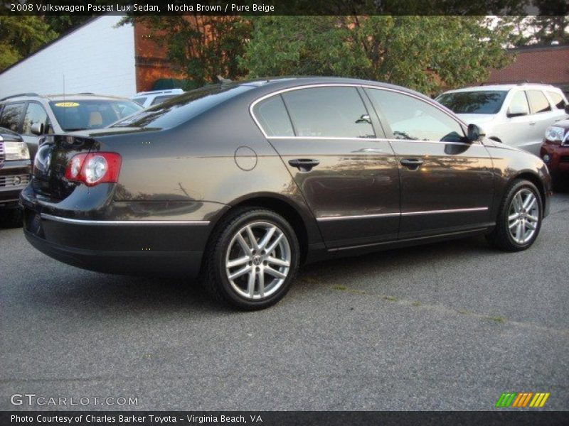Mocha Brown / Pure Beige 2008 Volkswagen Passat Lux Sedan