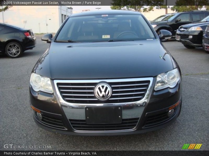 Mocha Brown / Pure Beige 2008 Volkswagen Passat Lux Sedan