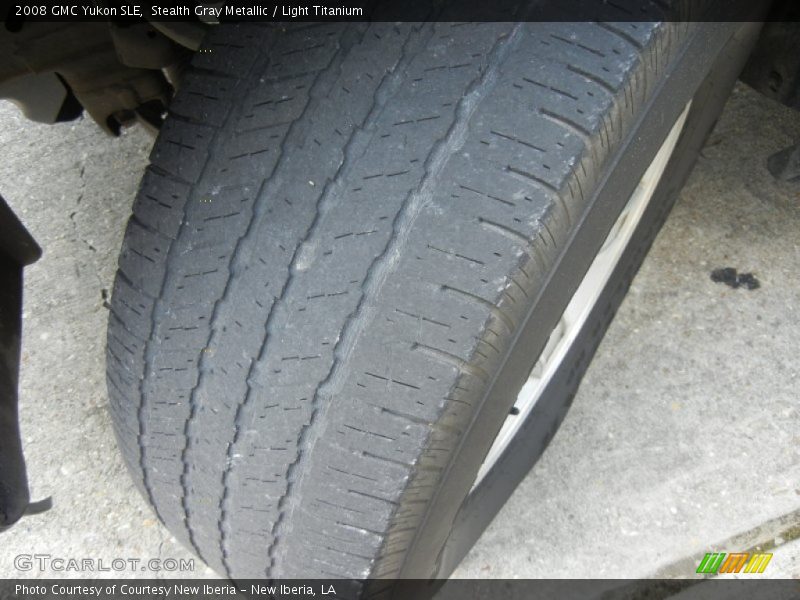 Stealth Gray Metallic / Light Titanium 2008 GMC Yukon SLE
