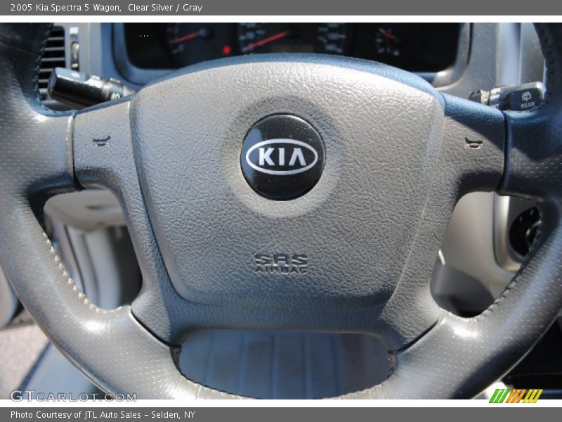 Clear Silver / Gray 2005 Kia Spectra 5 Wagon