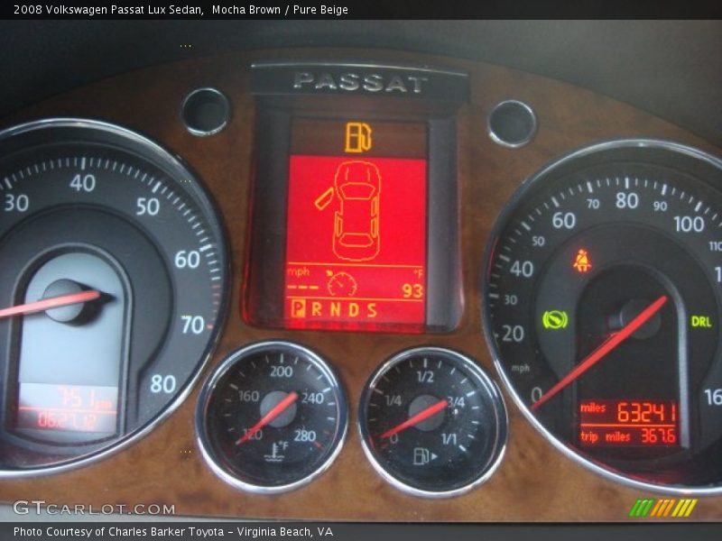 Mocha Brown / Pure Beige 2008 Volkswagen Passat Lux Sedan