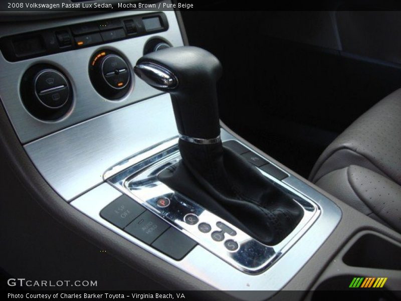 Mocha Brown / Pure Beige 2008 Volkswagen Passat Lux Sedan