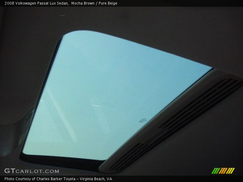 Mocha Brown / Pure Beige 2008 Volkswagen Passat Lux Sedan