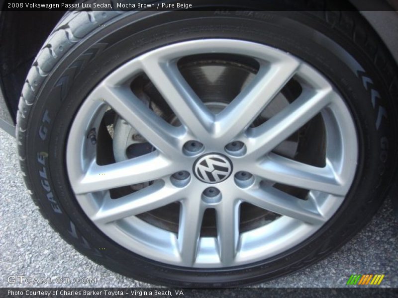 Mocha Brown / Pure Beige 2008 Volkswagen Passat Lux Sedan