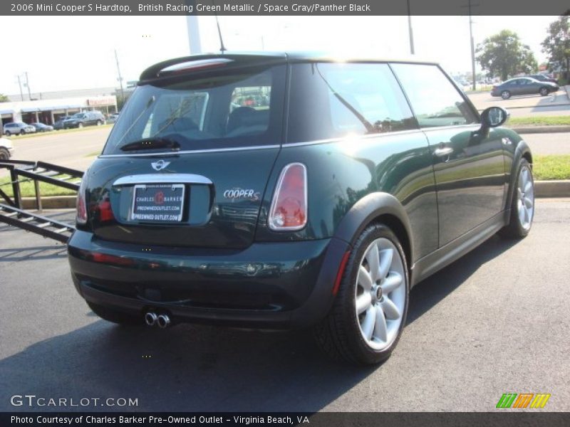 British Racing Green Metallic / Space Gray/Panther Black 2006 Mini Cooper S Hardtop