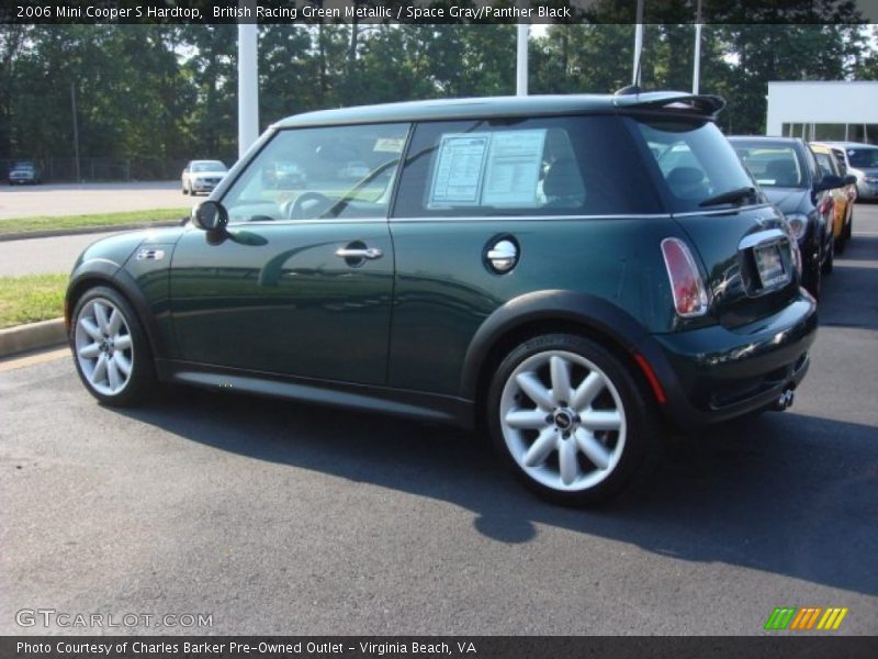 British Racing Green Metallic / Space Gray/Panther Black 2006 Mini Cooper S Hardtop