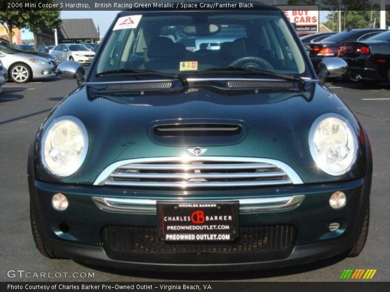 British Racing Green Metallic / Space Gray/Panther Black 2006 Mini Cooper S Hardtop