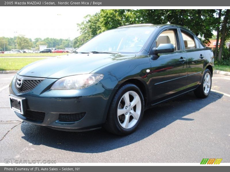 Nordic Green Mica / Beige 2005 Mazda MAZDA3 i Sedan