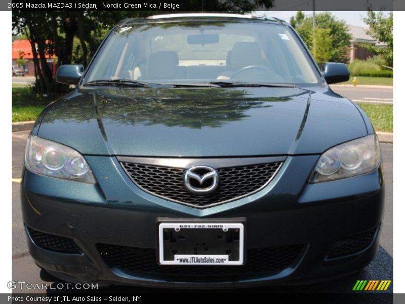 Nordic Green Mica / Beige 2005 Mazda MAZDA3 i Sedan