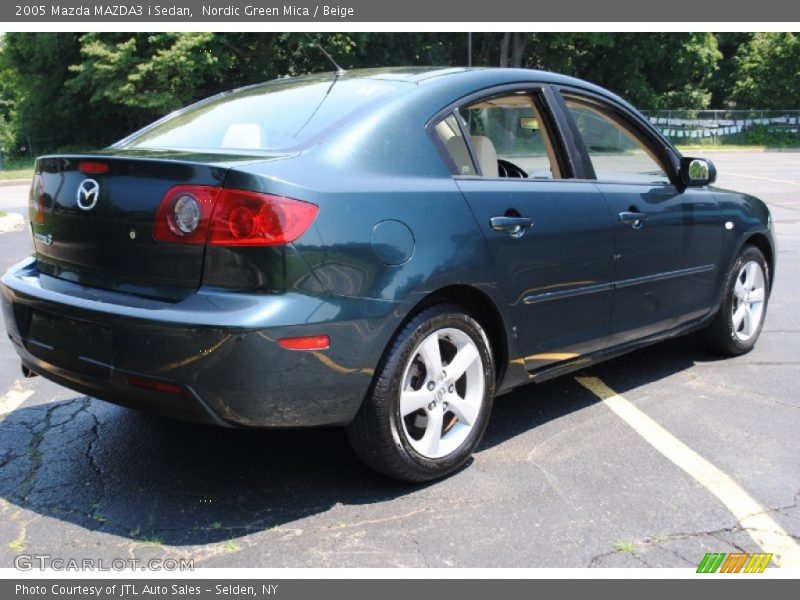 Nordic Green Mica / Beige 2005 Mazda MAZDA3 i Sedan