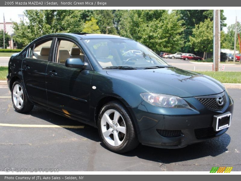 Nordic Green Mica / Beige 2005 Mazda MAZDA3 i Sedan