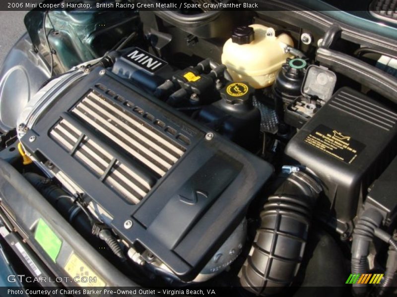 British Racing Green Metallic / Space Gray/Panther Black 2006 Mini Cooper S Hardtop