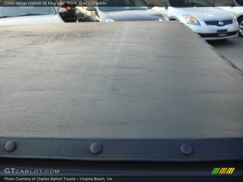 Storm Gray / Graphite 2006 Nissan Frontier SE King Cab