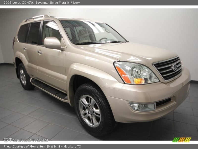 Savannah Beige Metallic / Ivory 2008 Lexus GX 470