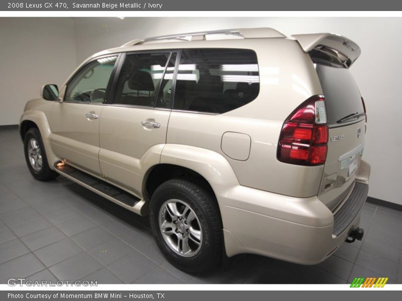 Savannah Beige Metallic / Ivory 2008 Lexus GX 470
