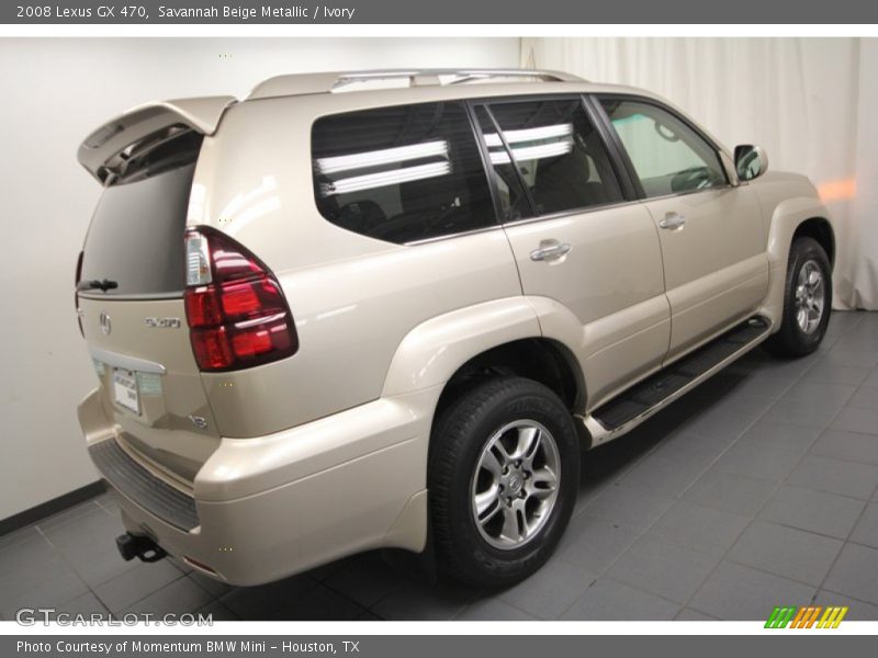 Savannah Beige Metallic / Ivory 2008 Lexus GX 470