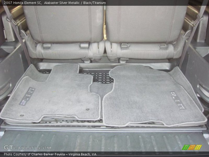 Alabaster Silver Metallic / Black/Titanium 2007 Honda Element SC