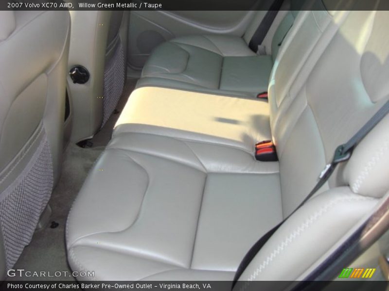 Willow Green Metallic / Taupe 2007 Volvo XC70 AWD