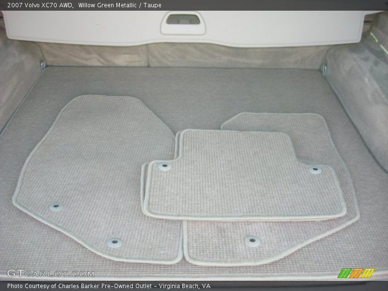Willow Green Metallic / Taupe 2007 Volvo XC70 AWD