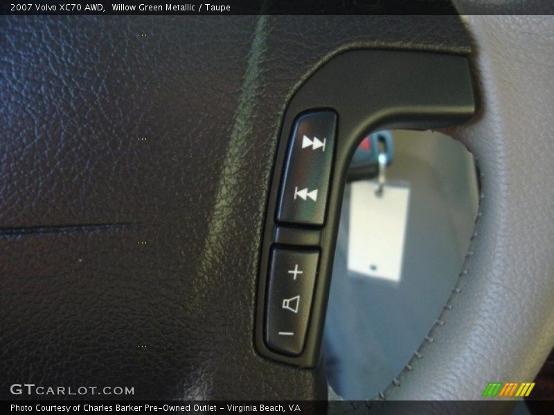 Willow Green Metallic / Taupe 2007 Volvo XC70 AWD