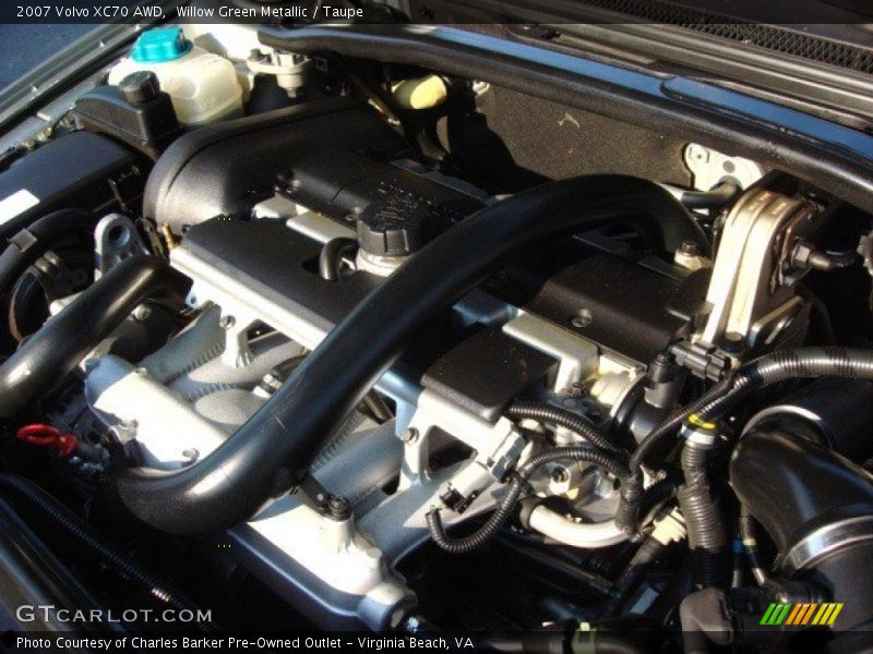 Willow Green Metallic / Taupe 2007 Volvo XC70 AWD