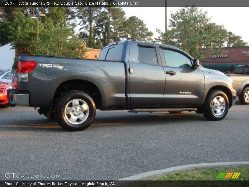 Slate Metallic / Graphite Gray 2007 Toyota Tundra SR5 TRD Double Cab