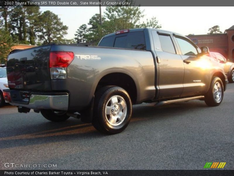 Slate Metallic / Graphite Gray 2007 Toyota Tundra SR5 TRD Double Cab